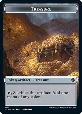 Treasure Double-Sided Token - Normal Treasure Double Sided T