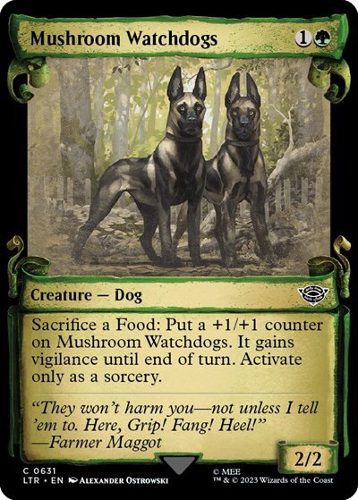 Mushroom Watchdogs - Foil