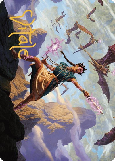 Warden of the Inner Sky Art Card - Gold Stamped Signature