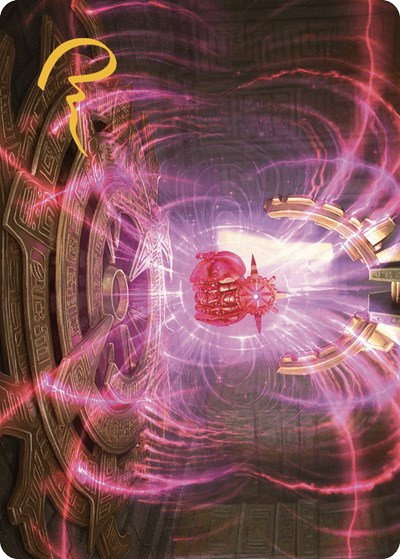 Locus of Enlightenment Art Card - Gold Stamped Signature