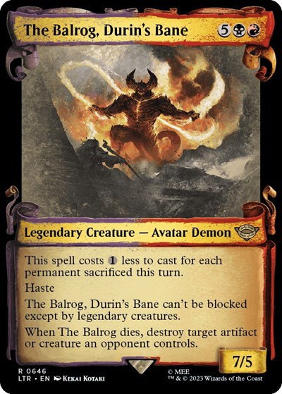 The Balrog, Durin's Bane