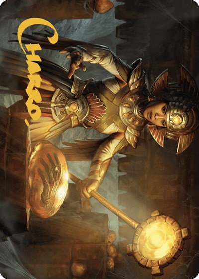Curator of Sun's Creation Art Card - Gold Stamped Signature