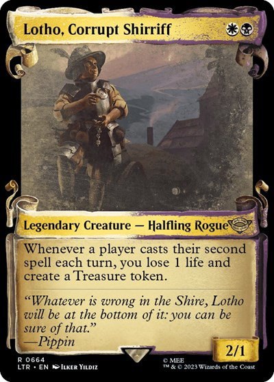 Lotho, Corrupt Shirriff