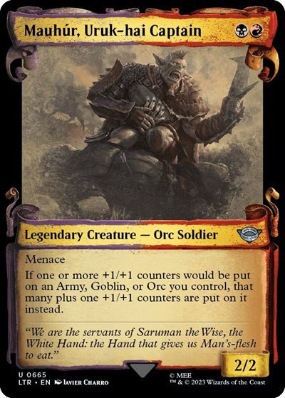 Mauhur, Uruk-hai Captain - Foil