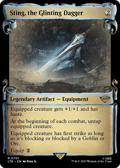 Sting, the Glinting Dagger - Foil