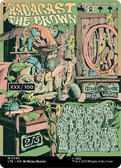 Radagast the Brown - Serial Numbered