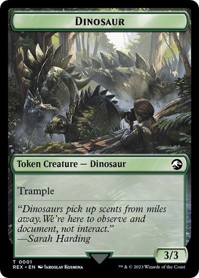 Dinosaur Token - Foil