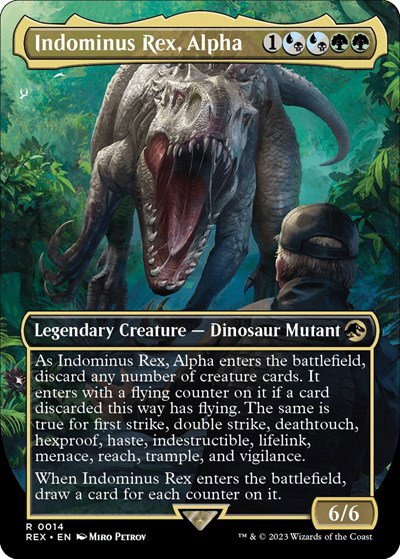 Indominus Rex, Alpha - Foil