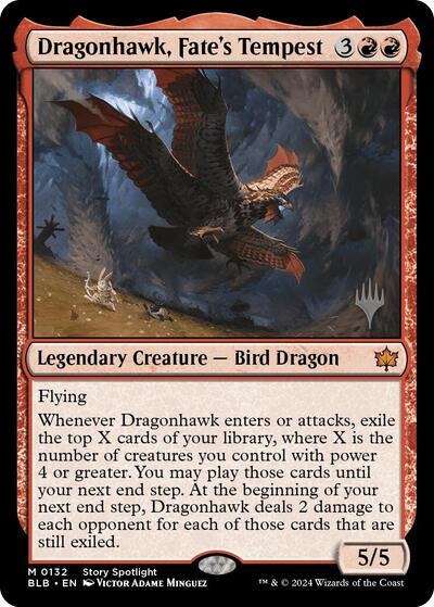 Dragonhawk, Fate's Tempest - Foil
