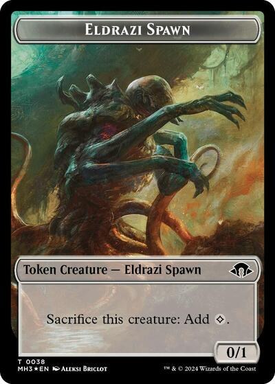 Eldrazi Spawn Token - Normal Eldrazi Spawn Token