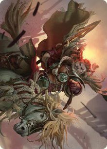 Eomer of the Riddermark Art Card - Normal Eomer Of The Riddermark