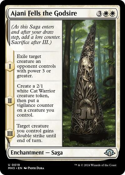 Ajani Fells the Godsire - Normal Ajani Fells The Godsire