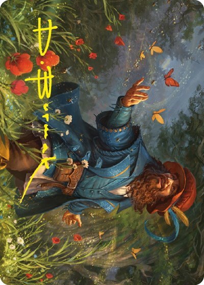 Tom Bombadil Art Card - Gold Stamped Signature