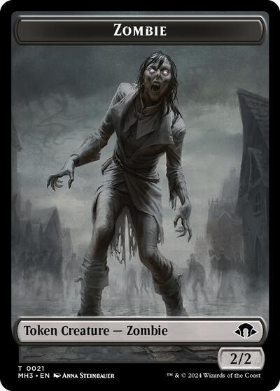Zombie // Insect (0027) Double-Sided Token