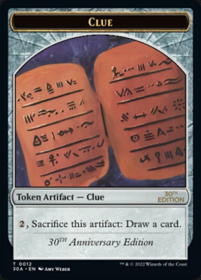 Clue (0012) Token - Normal Clue 0012 Token