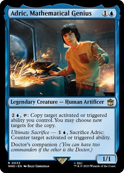 Adric, Mathematical Genius - Foil