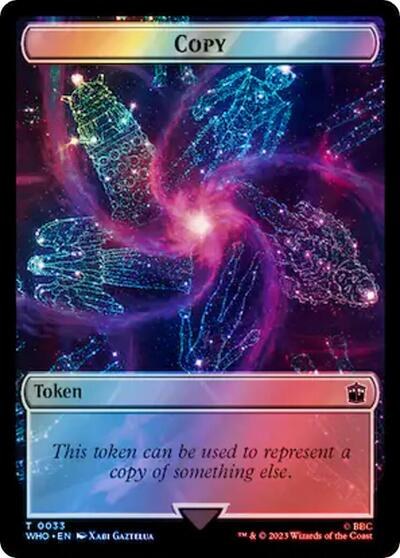 Copy // Alien Warrior Double-Sided Token
