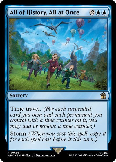 All of History, All at Once - Foil