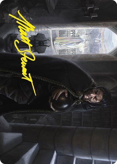 Grima, Saruman's Footman Art Card - Gold Stamped Signature