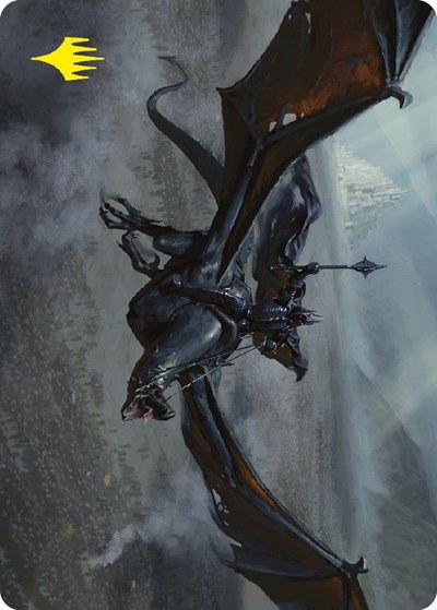 Lord of the Nazgul Art Card - Gold Stamped Signature