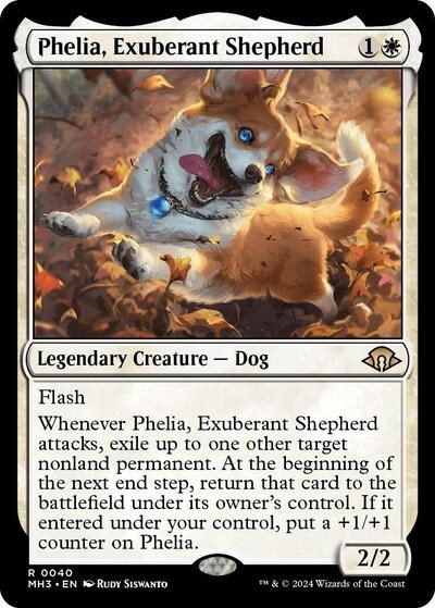 Phelia, Exuberant Shepherd - Foil