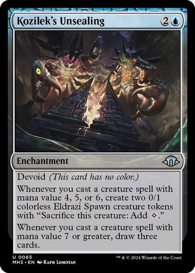 Kozilek's Unsealing - Foil