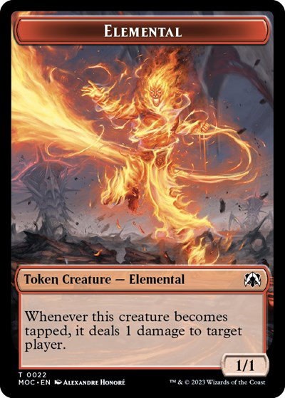 Elemental // Faerie Double-sided Token