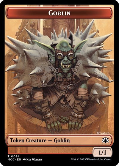 Goblin // Sliver Double-sided Token