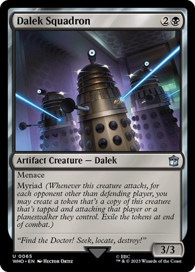 Dalek Squadron - Foil