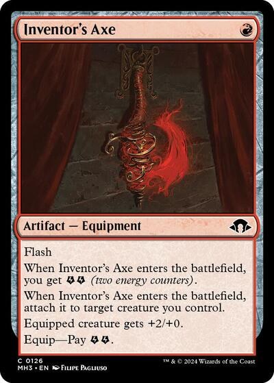 Inventor's Axe - Foil