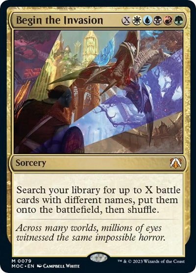 Begin the Invasion - Foil