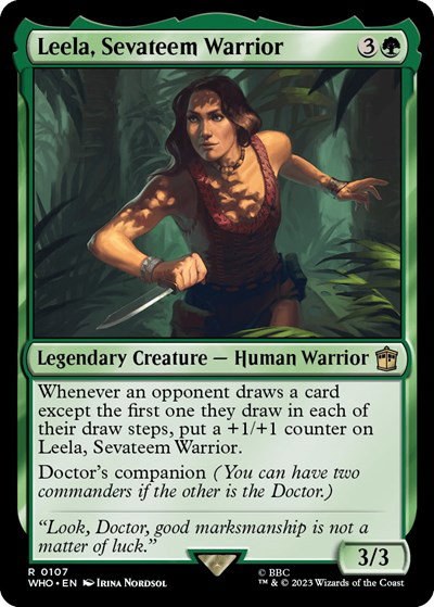Leela, Sevateem Warrior - Foil