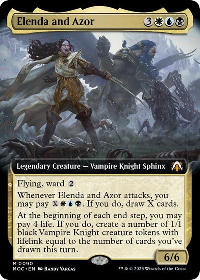 Elenda and Azor - Foil