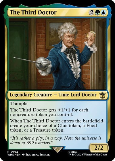 The Third Doctor - Foil
