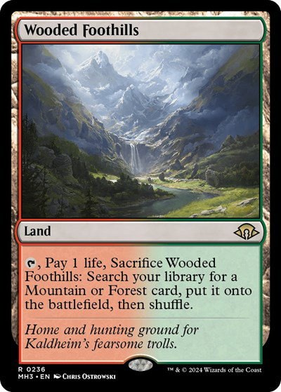 Wooded Foothills - Foil