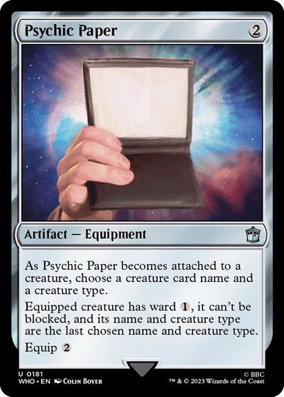 Psychic Paper - Foil