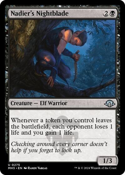 Nadier's Nightblade - Foil