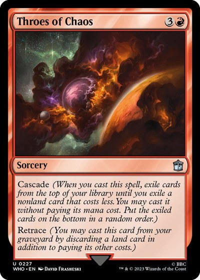 Throes of Chaos - Foil