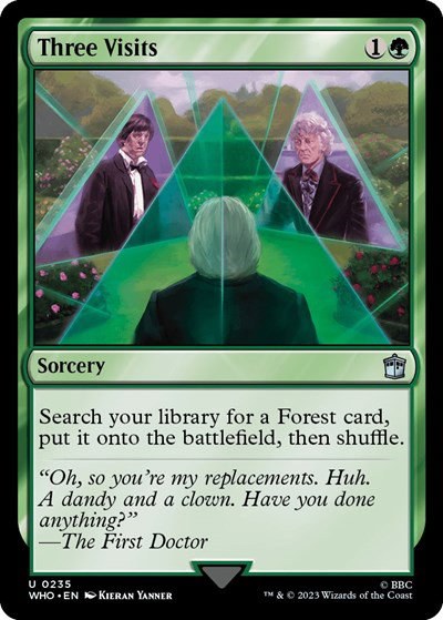 Three Visits - Foil