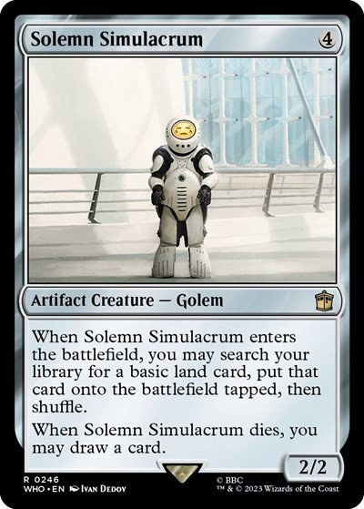 Solemn Simulacrum - Foil