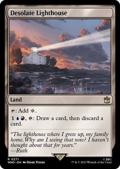 Desolate Lighthouse - Foil