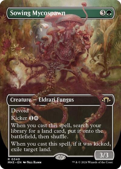 Sowing Mycospawn - Foil