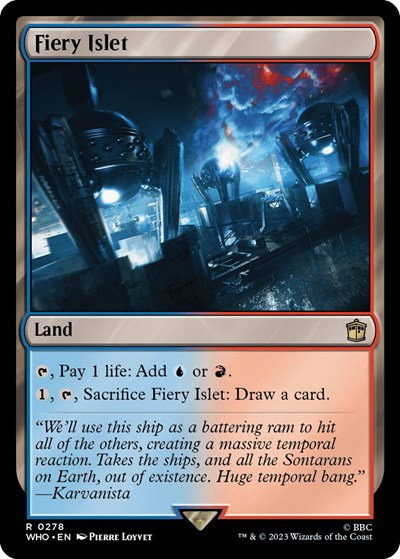 Fiery Islet - Foil