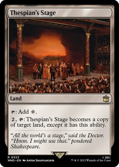 Thespian's Stage - Foil