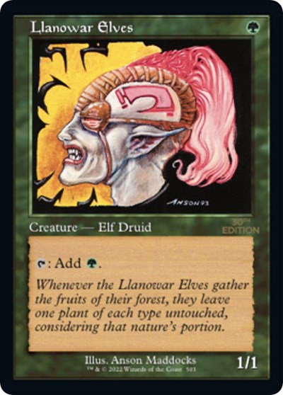 Llanowar Elves