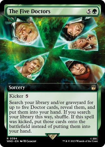 The Five Doctors - Foil