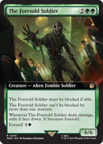 The Foretold Soldier - Foil