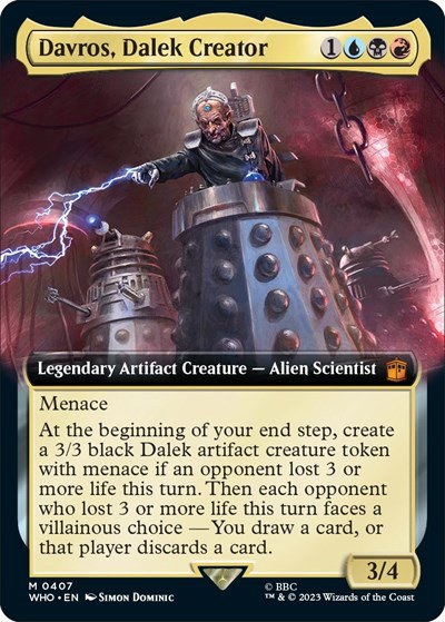 Davros, Dalek Creator - Foil