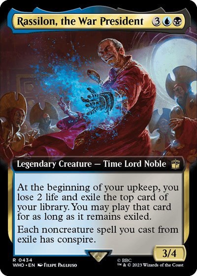 Rassilon, the War President - Foil