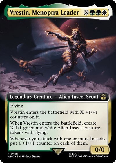 Vrestin, Menoptra Leader - Foil